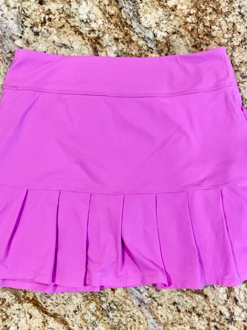 Lilly Pulitzer Luxletic Magenta Pleated Tennis Golf Pickleball Skort Medium - Picture 6 of 8
